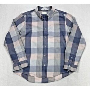 7 Diamonds Mr Brightside Shirt Pink & Blue Plaid Long Sleeve Button‎ Down